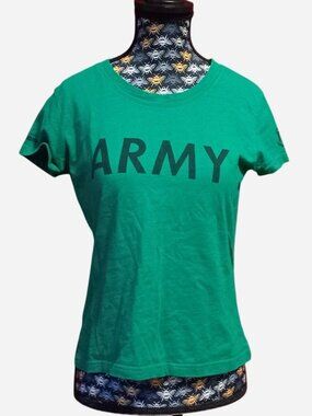 Green cotton "Army" tee from 2004